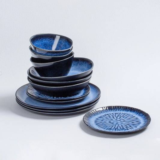 Wonder Blue | Geschirrset 16-teilig