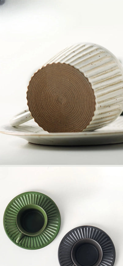 Vintage | Kaffeetasse mit Untersetzer