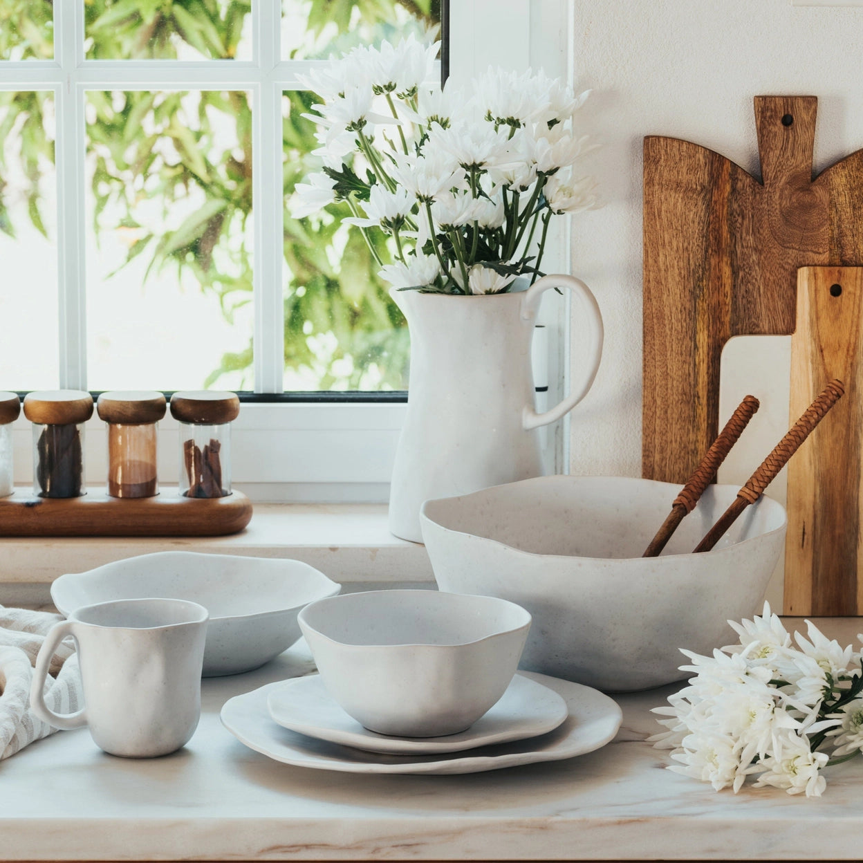 Nature Shape | Salatteller 4er-Set
