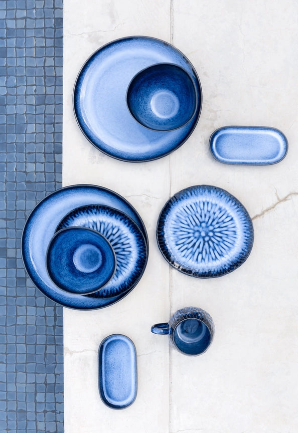 Wonder Blue | Tablett klein 6er-Set