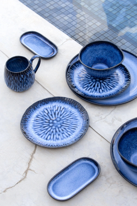 Wonder Blue | Tablett klein 6er-Set